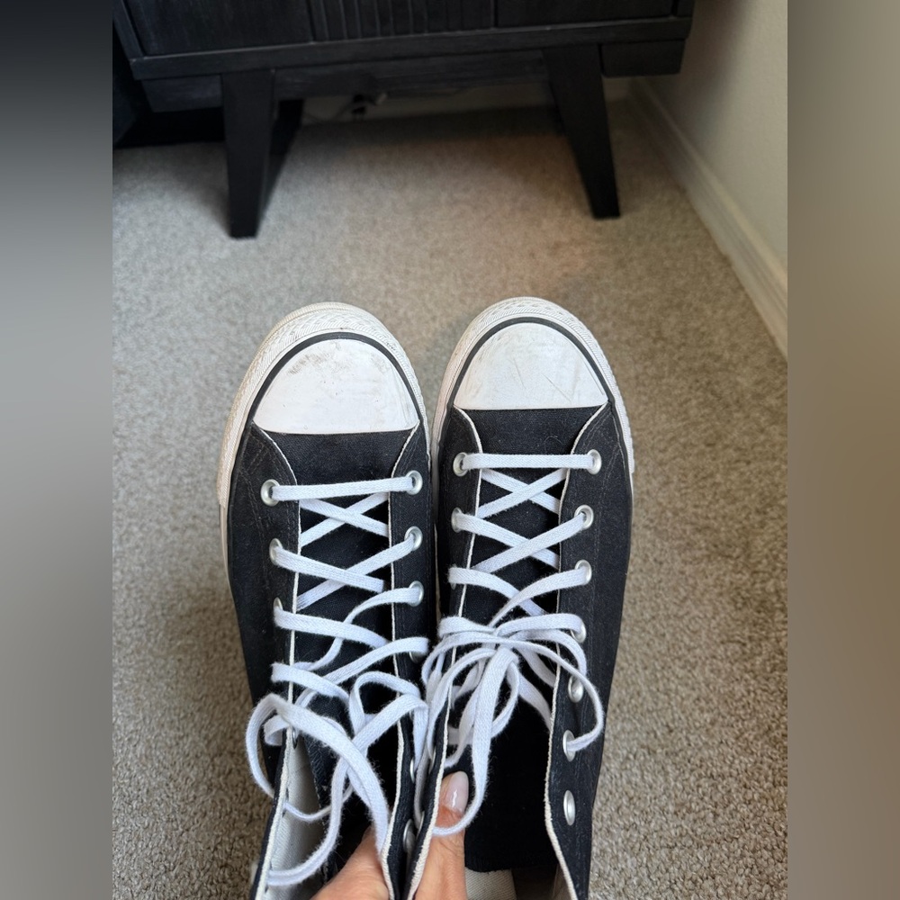 Chuck Taylor® All Star® Lift High Top Platform Sneaker (Women) - Picture 9 of 12